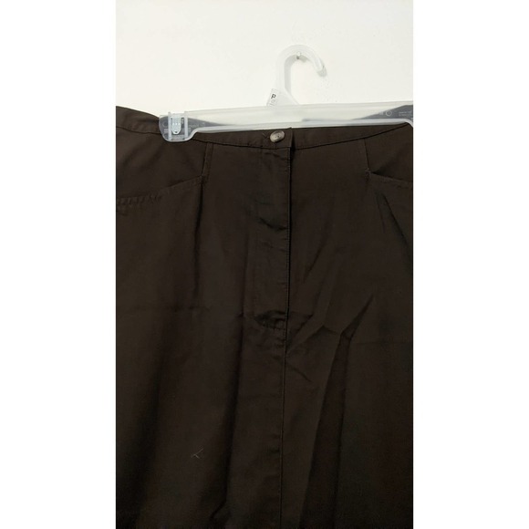 Laura Ashley Brown Maxi Skirt Cotton Size 12 (Runs Small) NWT - Picture 7 of 14